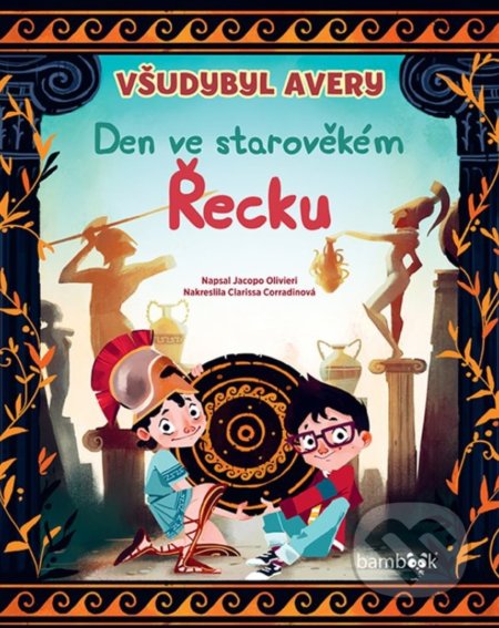 Den ve starověkém Řecku - Jacopo Olivieri, Clarissa Corradin (ilustrátor), Bambook, 2020