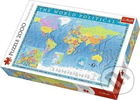 Politická mapa sveta, Trefl, 2020