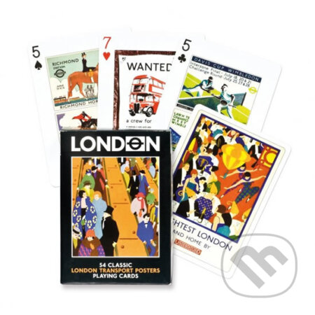 Poker - Londýnské plakáty, Piatnik, 2020