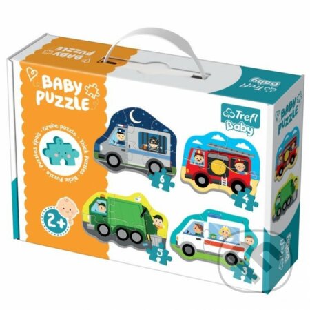 Baby classic Autá a povolania - puzzle z kategorie Maxi dílky