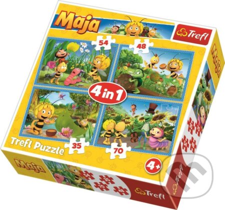 Puzzle: Včielka Maja 4v1 (Trefl). Trefl, 2020