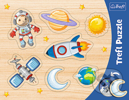 Rámčekové vkladacie puzzle - Vesmír - puzzle z kategorie Naučné puzzle