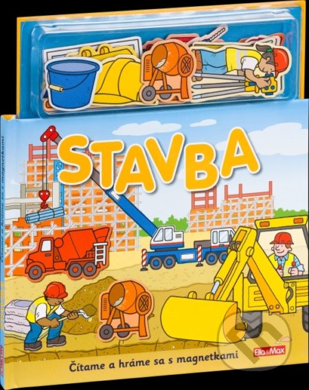 Stavba (Knižka s magnetkami) - Paul Dronsfield - kniha z kategorie Pro děti