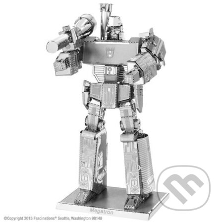 Metal Earth 3D puzzle: Transformers Megatron - puzzle z kategorie 3D puzzle