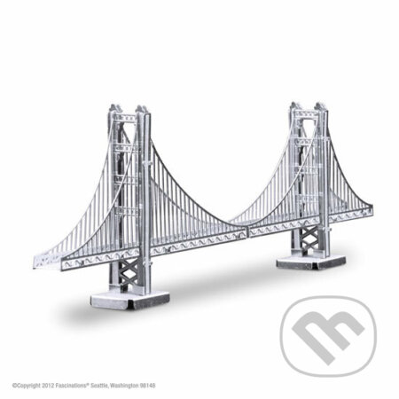 Metal Earth 3D puzzle: Golden Gate Bridge, Piatnik, 2020