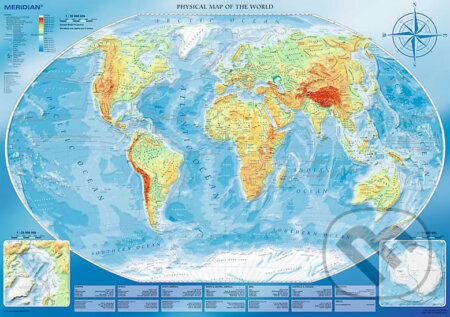Velká mapa světa, Trefl, 2020