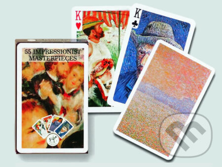 Bridž - Impresionisté - hra z kategorie Karty, hlavolamy