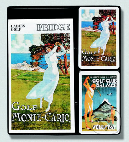 Bridžová sada Ladies Golf - hra z kategorie Karty, hlavolamy