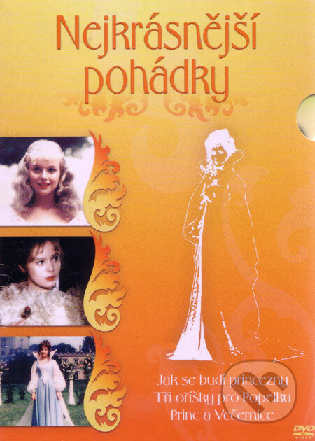 3 DVD Tři oříšky pro Popelku, Jak se budí princezny, Princ a Večernice - limitovaná edice, Bonton Film