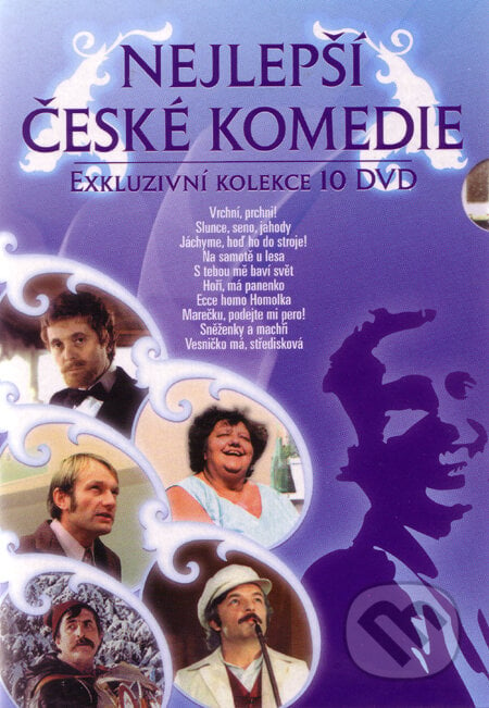 10 DVD Nejlepší česká komedie - limitovaná edice, Bonton Film