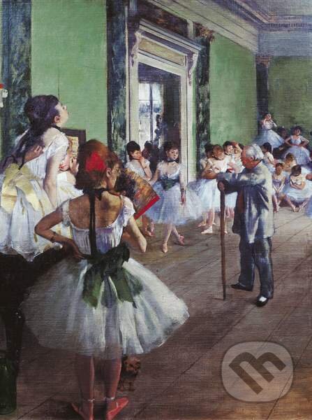 Degas, Tanečná lekcia, Clementoni