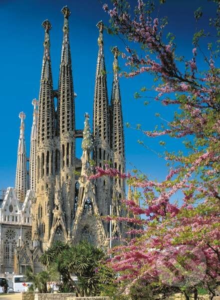 Sagrada Familia, Barcelona, Clementoni