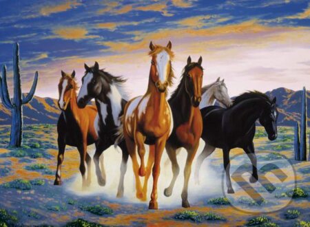 Horses in Desert, Clementoni