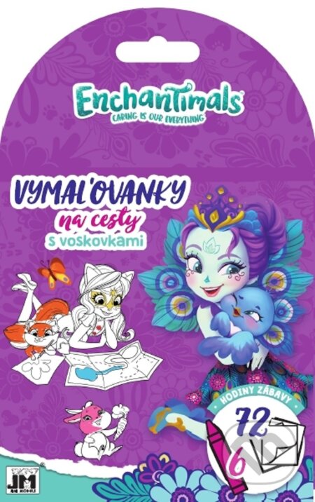 Vymaľovanky na cesty: Enchantimals, Jiří Models, 2020