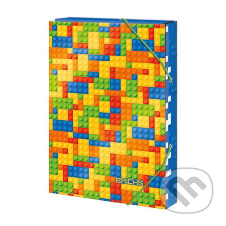 Box na sešity A4: Colour bricks, Argus, 2020