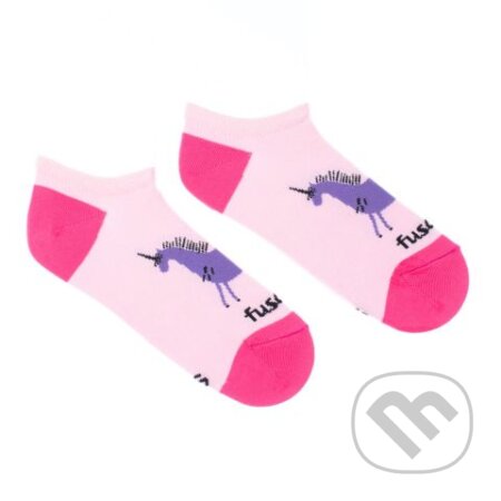 Členkové ponožky Jednorožec ružový M, Fusakle.sk, 2020