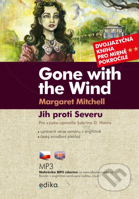 Gone with the Wind / Jih proti Severu - Margaret Mitchell, Sabrina D. Harris, Edika, 2020