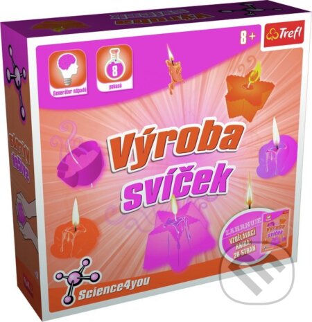 Spoločenská hra: Science 4 You - Výroba sviečok (Trefl)