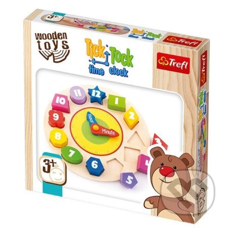 Drevené hodiny vkladačka tvary