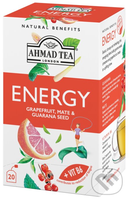 ENERGY funkční čaj, AHMAD TEA, 2020