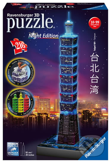 3D Taipei (Noční edice), Ravensburger, 2020