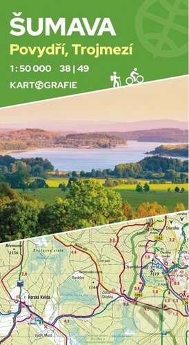 Šumava Povydří, Trojmezí 1 : 50 000