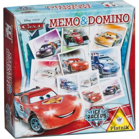 Pexeso a Domino - Cars Ice Racers, Piatnik, 2020