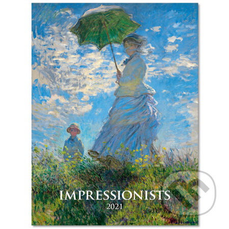 Nástenný kalendár Impresionists 2021, Spektrum grafik, 2020