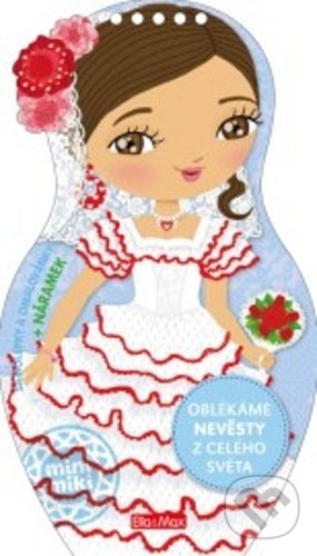 Oblékáme nevěsty z celého světa - Julie Camel - kniha z kategorie Omalovánky