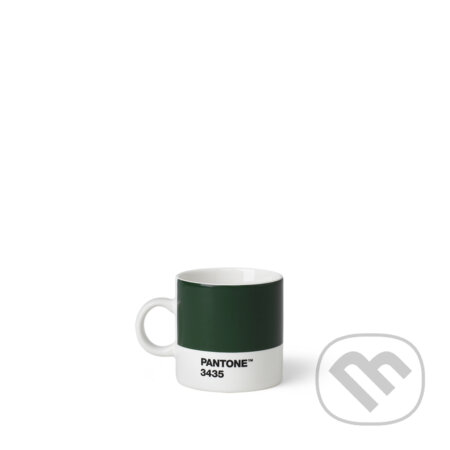 PANTONE Hrnek Espresso - Dark Green 3435, PANTONE, 2020