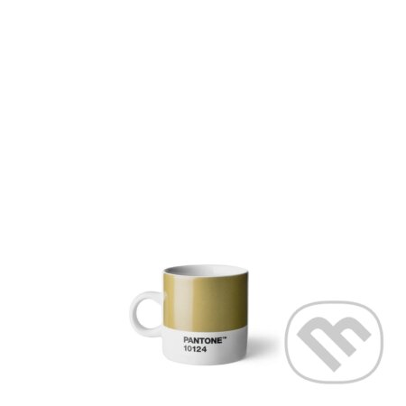PANTONE Hrnek Espresso - Gold 10124 C, PANTONE, 2020