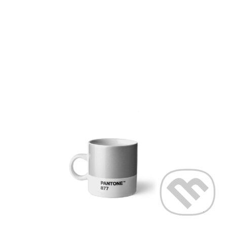 PANTONE Hrnček Espresso - Silver 877 C, PANTONE, 2020