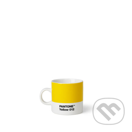 PANTONE Hrnek Espresso - Yellow 012, PANTONE, 2020