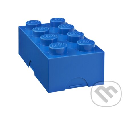 LEGO box na svačinu 100 x 200 x 75 mm - modrá, LEGO, 2020