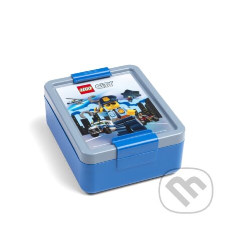 LEGO City box na svačinu - modrá, LEGO, 2020