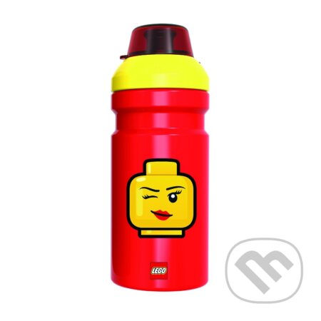 LEGO ICONIC Girl láhev na pití - žlutá/červená, LEGO, 2020