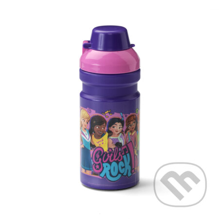 LEGO Friends Girls Rock fľaša na pitie - fialová