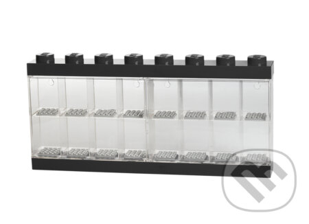 LEGO sběratelská skříňka na 16 minifigurek - černá, LEGO, 2020