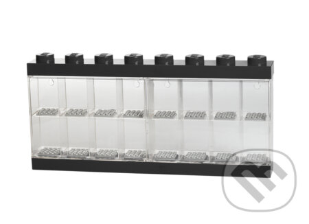 LEGO zberateľská skrinka na 16 minifigúrok - čierna - hra z kategorie LEGO merchandise