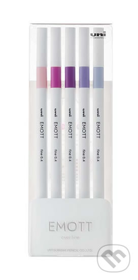 EMOTT fine liner sada FORAL 5 ks