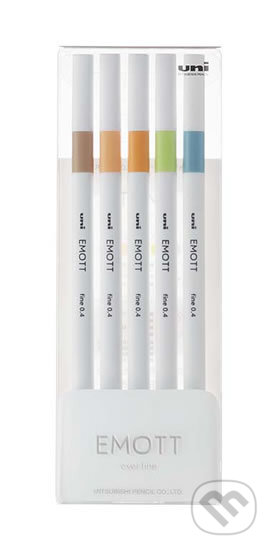 EMOTT fine liner sada NATURE 5 ks