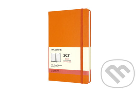 Moleskine - 12-mesačný oranžový diár 2021, Moleskine, 2020