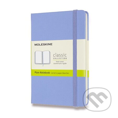 Moleskine - zápisník svetlomodrý (malý, čistý, pevná väzba)