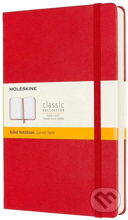 Moleskine – zápisník Expanded červený, Moleskine, 2020
