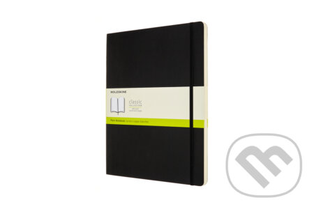Moleskine - zápisník čierny (mäkký, veľký) (čistý)
