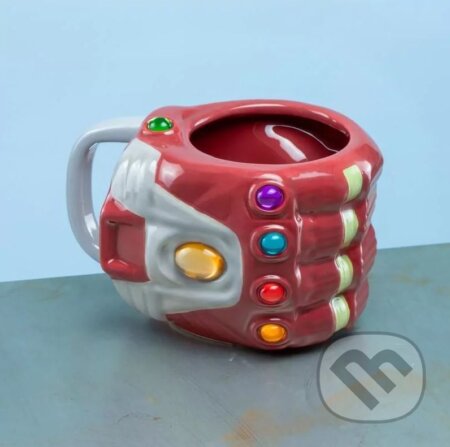 Keramický 3D hrnček Marvel - Avengers Infinity War: 3D Nano rukavice, Avengers, 2020