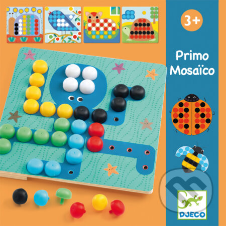 Kolíčková mozaika – Primo Mosaico, Djeco, 2020