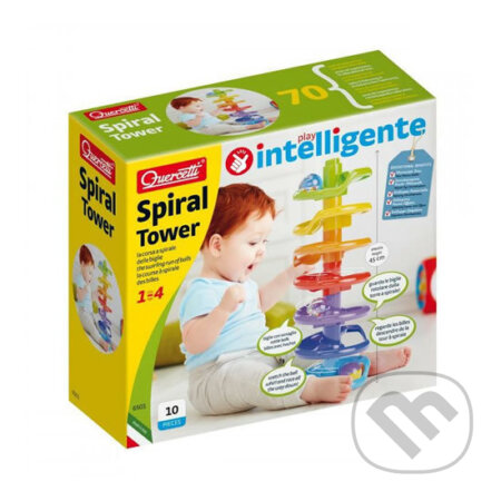 Spiral Tower - guľôčková dráha - hra z kategorie Vzdělávací hry