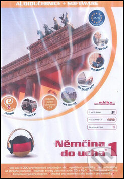 Němčina do ucha 1 (Audioučebnice + software) - audiokniha z kategorie Jazykové učebnice a slovníky