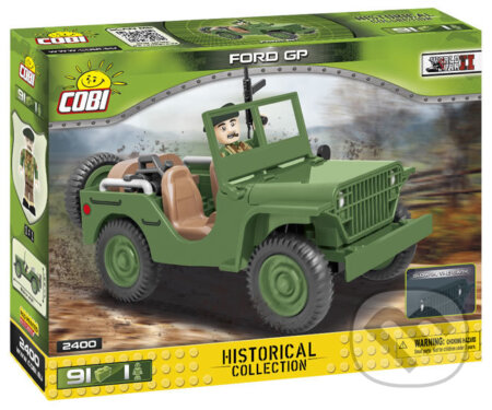 Stavebnice COBI - II WW Ford GP - hra z kategorie Stavebnice